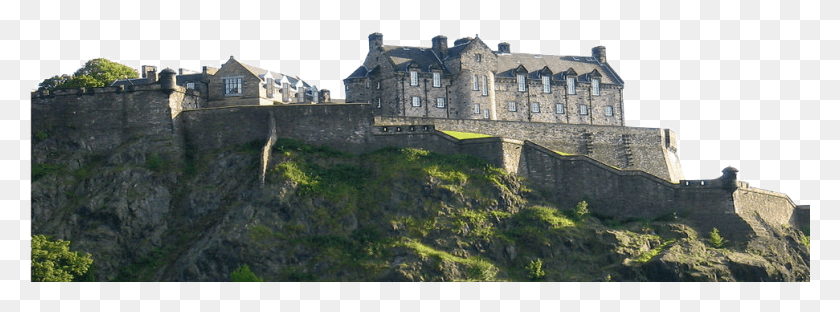 971x314 Edinburgh Castle 2005, Architecture, Building, Fort HD PNG Download