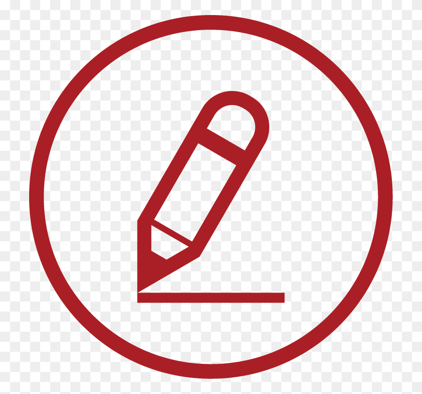 724x724 Edit Icon Red Edit Icon, Symbol, Security, First Aid HD PNG Download