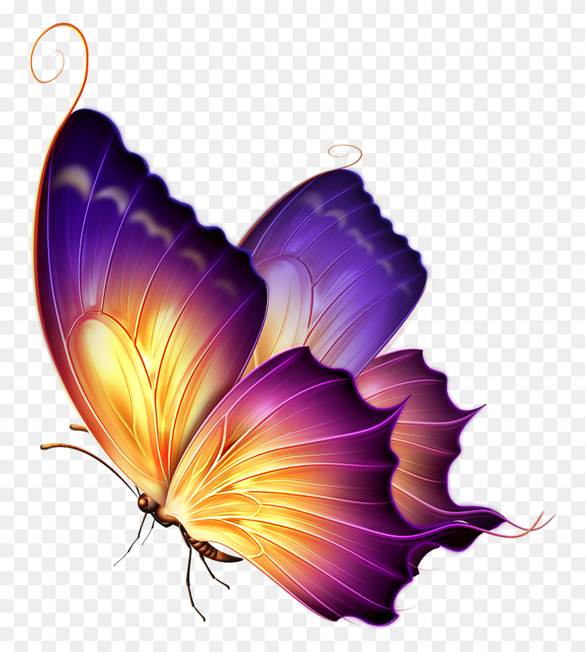 759x876 Editing Butterfly Butterfly For Editing, Ornament, Pattern, Lamp HD PNG Download