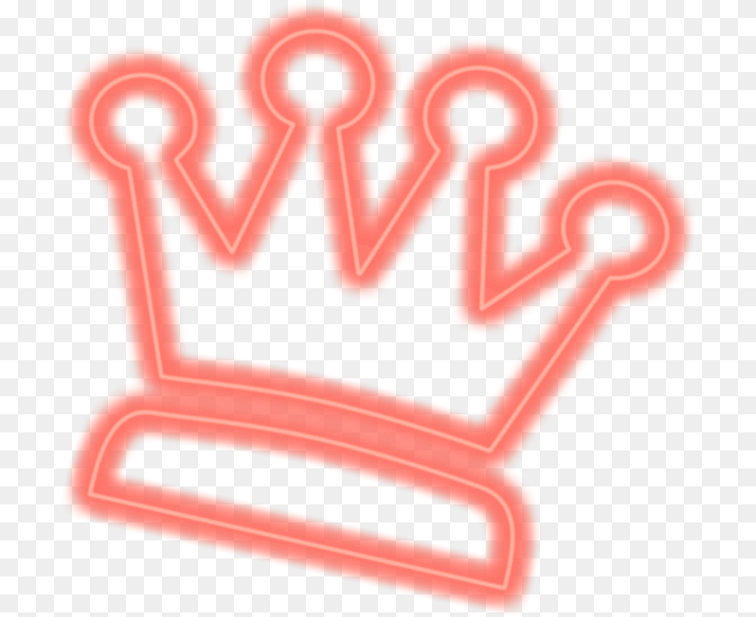 707x685 Editing King Logo Neon Light Clipart PNG