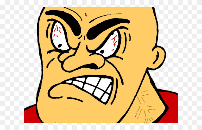 640x480 Editingsoftware Clipart Angry Man Face Angry People Clip Art, Label, Text, Bird HD PNG Download