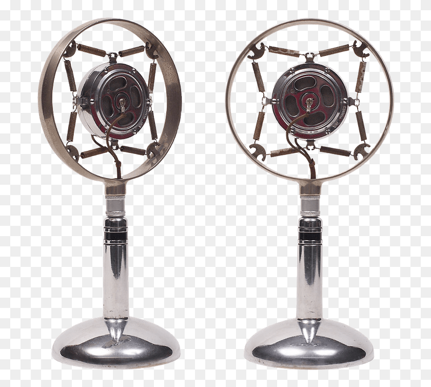 702x694 Edition Of Kildare Focus With Ciara Plunkett Old Fashioned Round Microphone, Glass, Lamp, Lighting HD PNG Download