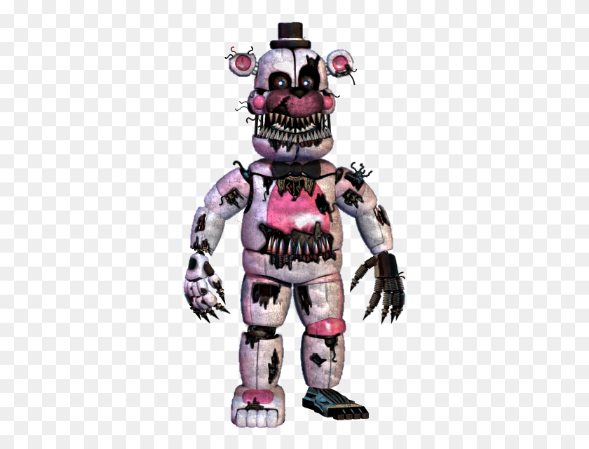 319x580 Editnightmare Bm Funtime Freddy Robot, Toy, Knight, Figurine HD PNG Download