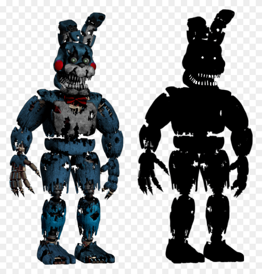 891x934 Editnightmare Toy Bonnie Action Figure, Robot, Person, Human HD PNG Download