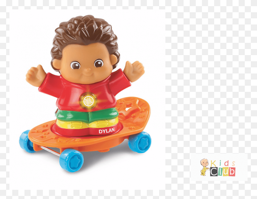 1016x769 Editorpick Vtech Toot Toot Friends Dylan With Skateboard, Toy, Doll, Person HD PNG Download