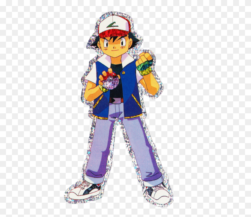 437x668 Edits Ash Ketchum Scan Transparent My Scans Pokemon Pokemon Ash Classico, Clothing, Apparel, Costume HD PNG Download
