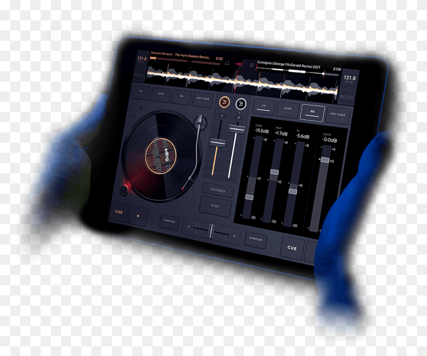 901x739 Edjing Interface On Ipad Electronics, Stereo, Mobile Phone, Phone HD PNG Download