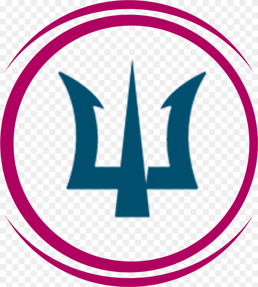Edmonds Cc Icon Circle, Weapon, Trident, Logo, Disk Clipart PNG