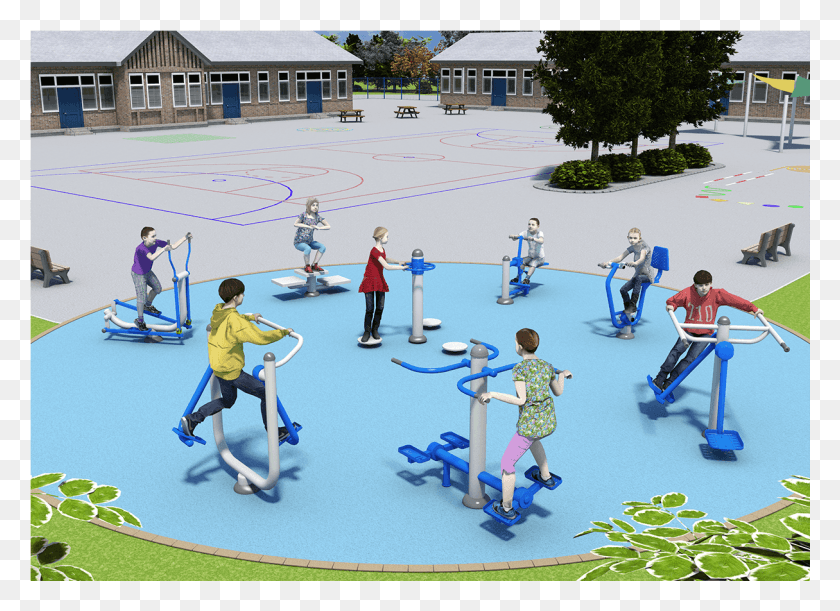 1215x859 Education Outdoor Gym Bundle Playground, Person, Human, Sport HD PNG Download