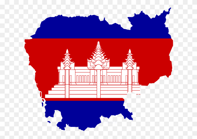 642x534 Educational Development Of Cambodia Cambodia Map Flag, Tree, Plant, Person HD PNG Download