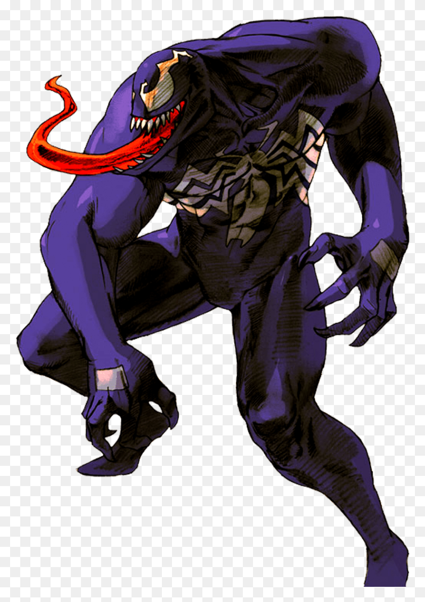 821x1189 Edward Charles Allan Brock Venom Blackheart Marvel Vs Capcom, Ropa, Ropa, Ninja Hd Png