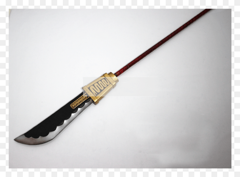 1201x862 Edward Newgate Replica Weapon Bisento Cosplay For Sale One Piece Whitebeard Weapon, Weaponry, Knife, Blade HD PNG Download