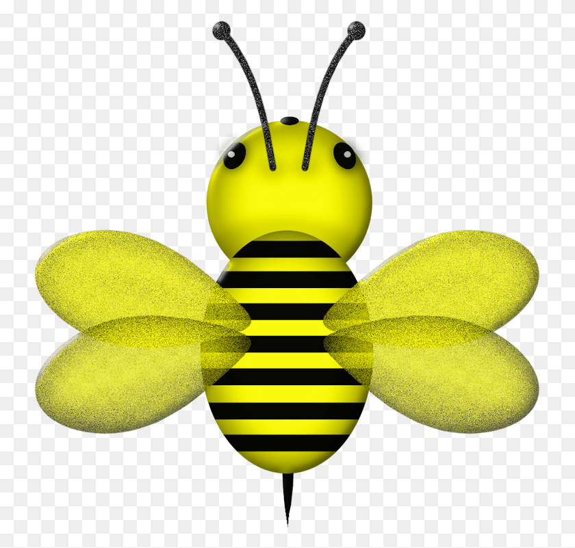 739x741 Ee Bee Clipart Buzz Bee Bugs Favorite Honeybee, Animal, Invertebrate, Insect HD PNG Download