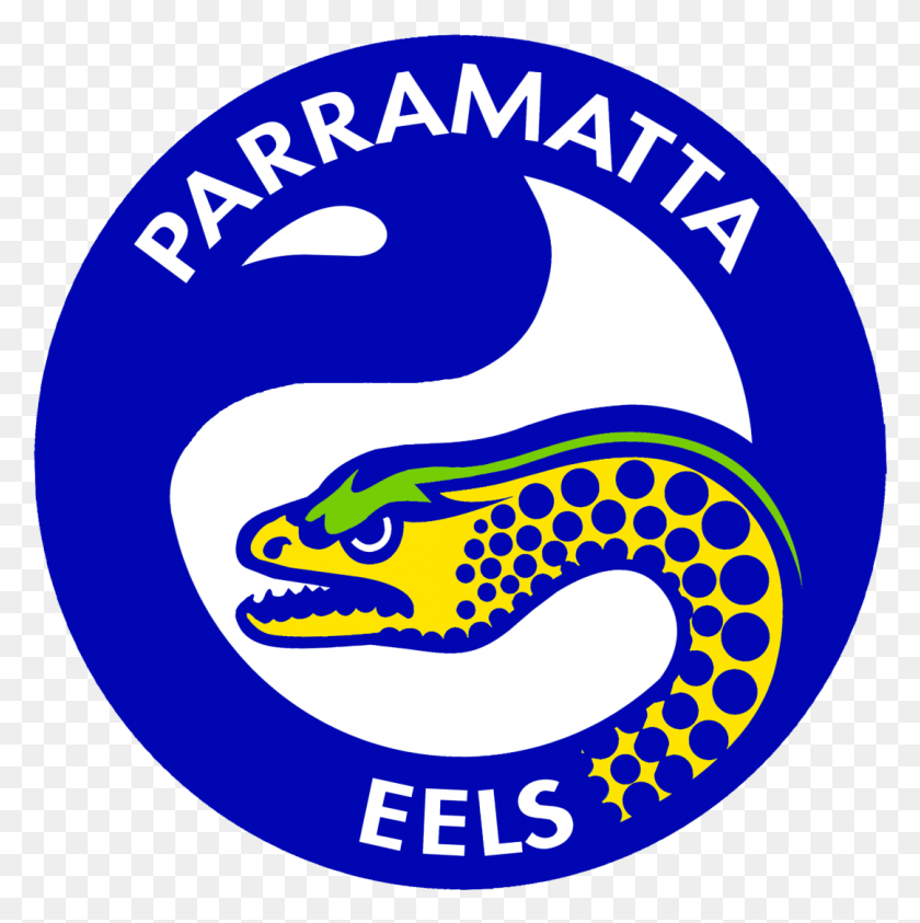 1082x1087 Eel Parramatta Eels Logo, Label, Text, Sticker HD PNG Download