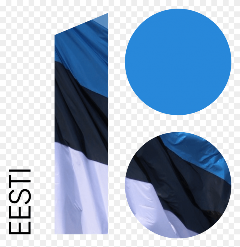1649x1700 Логотип Eesti 100, Флаг, Символ, Одежда Hd Png Скачать