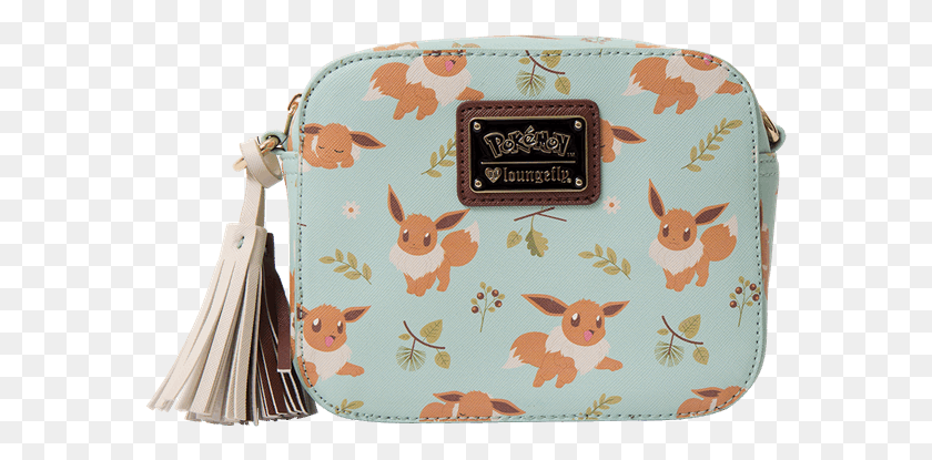 579x355 Eevee Green Loungefly Crossbody Bag Loungefly Umbreon Espeon Tote, Accessories, Accessory, Purse HD PNG Download