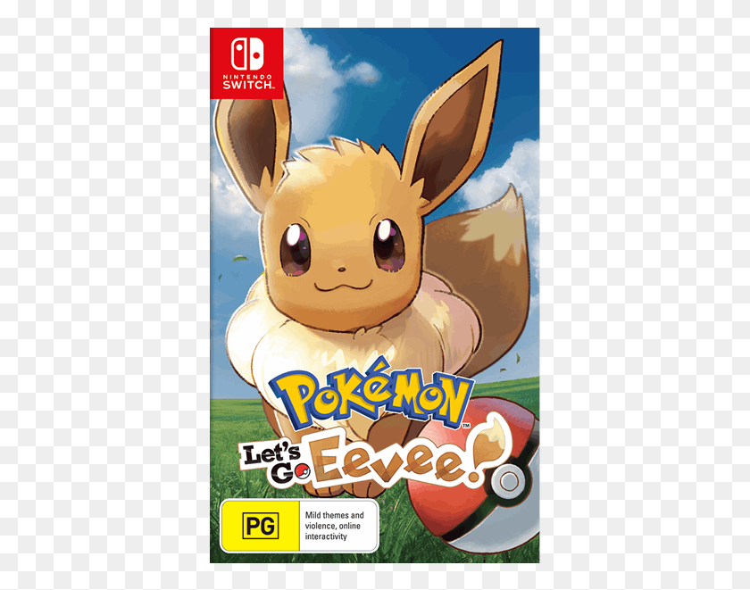 371x601 Eevee Pokemon Let39s Go Eevee Switch, Mammal, Animal, Rodent HD PNG Download