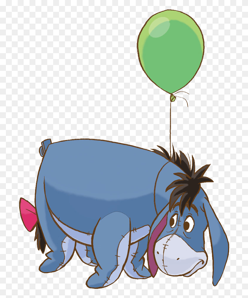 714x949 Eeyore Clip Art Roald Dahl Characters Matilda, Balloon, Ball, Animal HD PNG Download