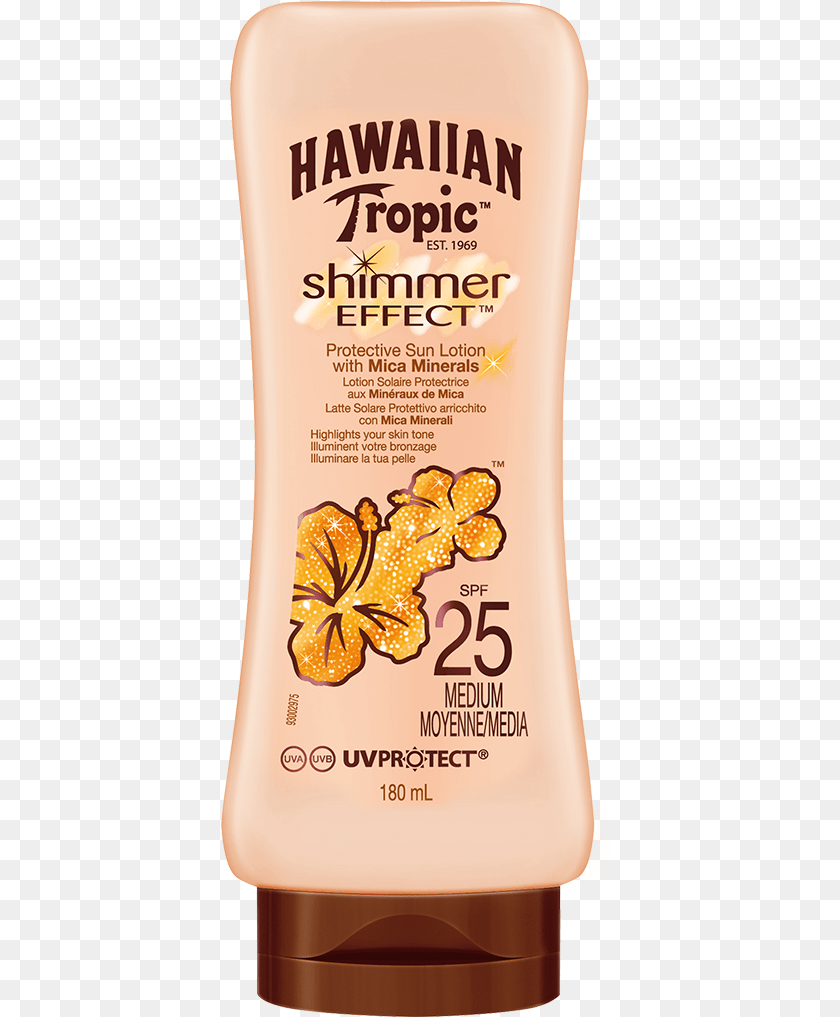 Efecto Brillo Hawaiian Tropic Silk Hydration Airsoft, Bottle, Lotion, Cosmetics, Sunscreen Clipart PNG