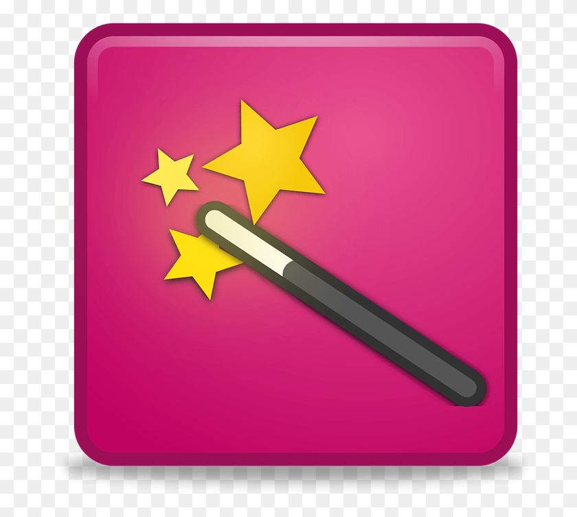 708x694 Effects Icons Magic Matt Preferences Symbol Wand Effects Icon, Star Symbol HD PNG Download