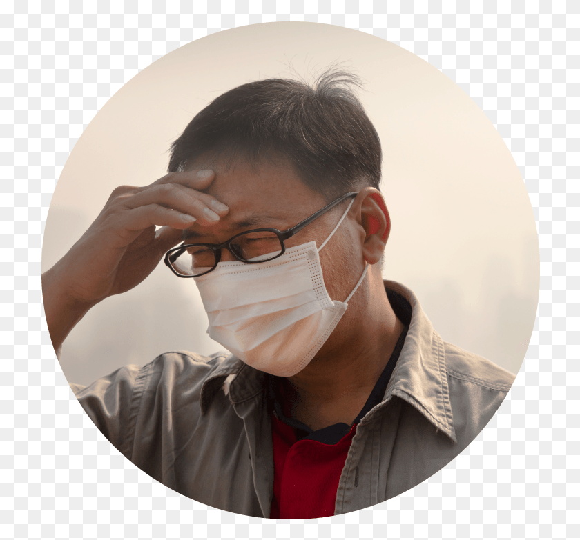 724x723 Effects Of Air Pollution On Human Pollution And Man Diseases, Glasses, Accessories, Accessory HD PNG Download