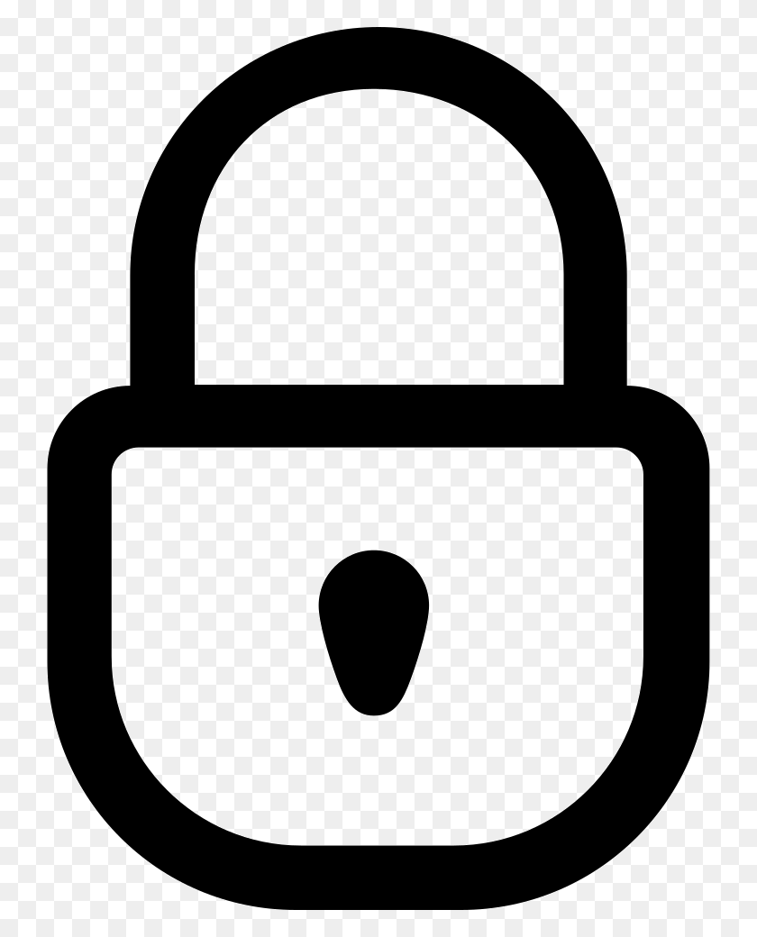 736x980 Effloresced Clipart, Lock, Combination Lock HD PNG Download