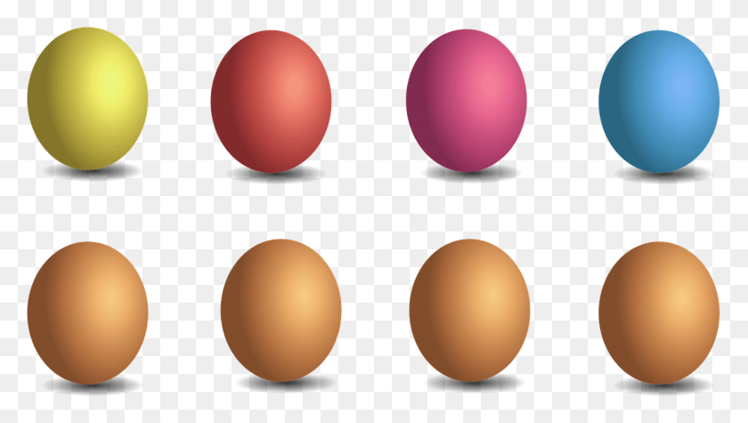 1266x674 Egg Colorful Easter Eggs Image Colored Eggs, Sphere, Food, Path HD PNG Download