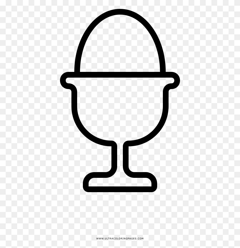 421x806 Egg Cup Coloring Page, Gray, World Of Warcraft HD PNG Download