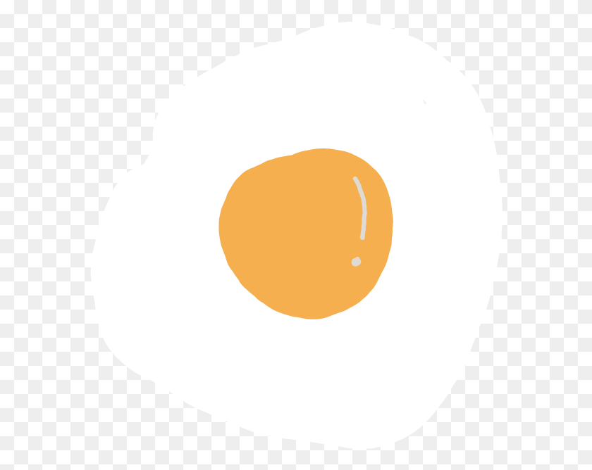 586x608 Egg Sticker Fried Egg, Food, Balloon, Ball HD PNG Download
