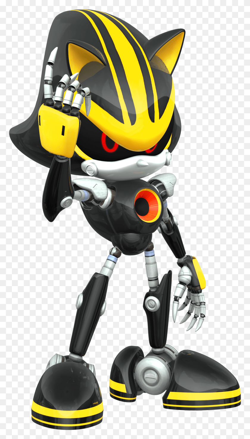 1588x2877 Eggman Nega Sends In Metal Sonic 3 0 Por Nibroc Rock Sonic Metal Sonic, Toy, Robot, Casco Hd Png