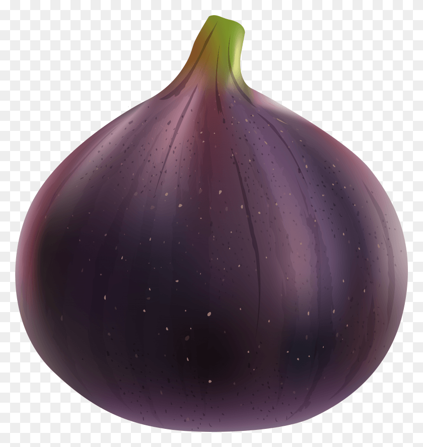 7393x7857 Eggplant Clipart Common Vegetable HD PNG Download