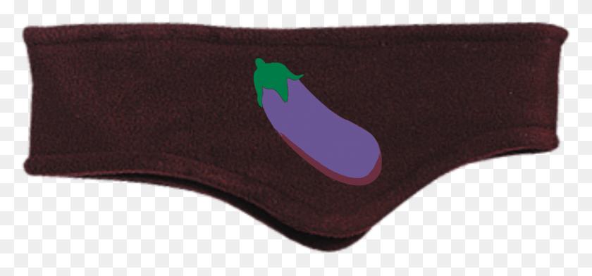 1154x492 Eggplant Emoji C910 Port Authority Fleece Headband Sock, Wallet, Accessories, Accessory HD PNG Download
