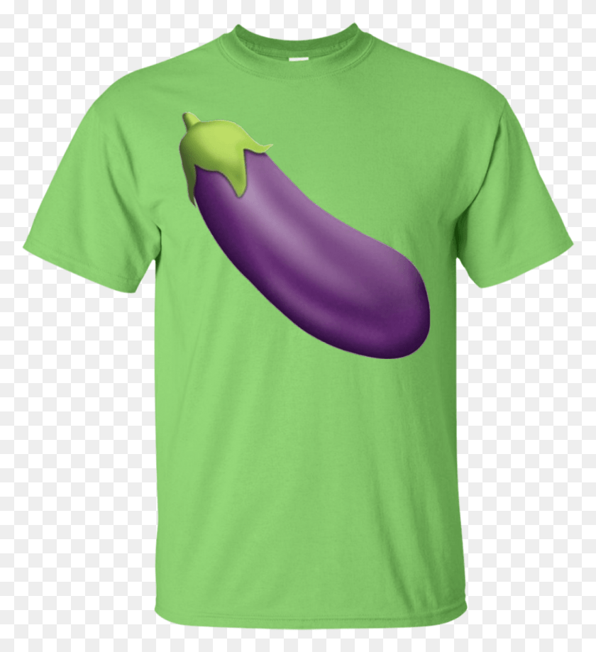 1038x1144 Eggplant Emoji Tee Shirt Design Online T Shirt, Clothing, Apparel, T-shirt HD PNG Download