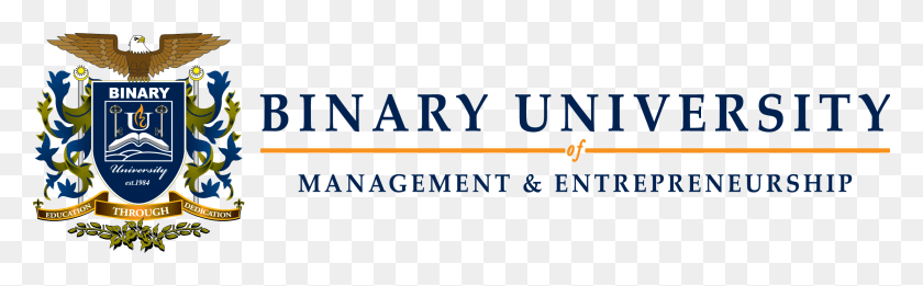 2458x634 Eguru Binary University Of Management And Entrepreneurship, Text, Word, Alphabet HD PNG Download