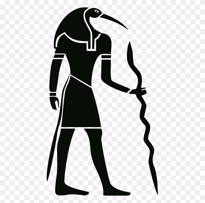457x772 Egypt Clipart Egyptian Writing Pharaoh Silhouette, Clothing, Apparel, Coat HD PNG Download