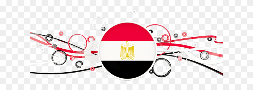 641x240 Descargar Png Bandera De Egipto Png Diseño De La Bandera De Kuwait, Logotipo, Símbolo, Marca Registrada Hd Png