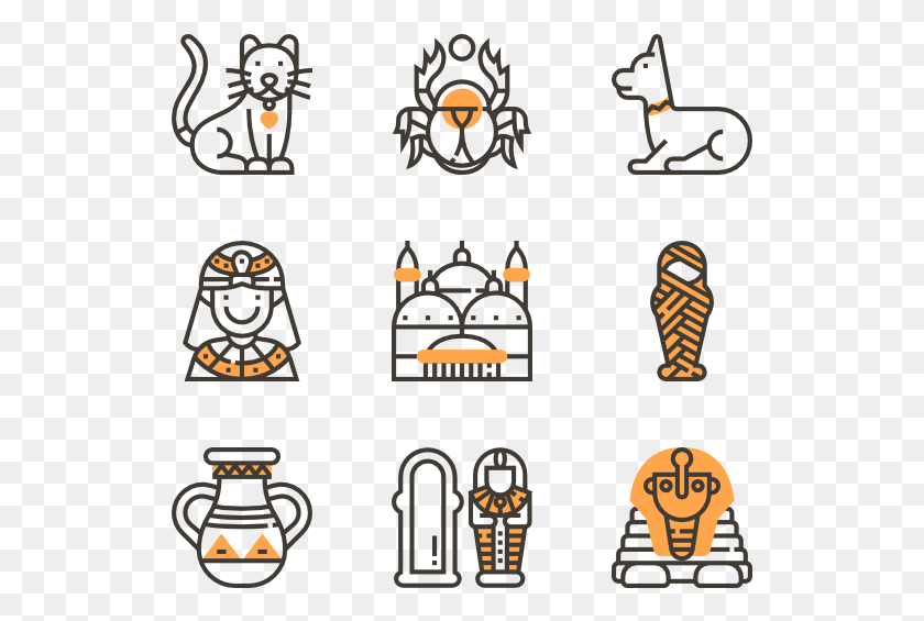 529x505 Egypt Egypt Icons, Horn, Brass Section, Musical Instrument HD PNG Download