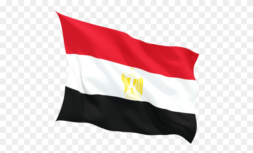 486x447 La Bandera De Egipto Ondeando, Símbolo, La Bandera Estadounidense, Cojín Hd Png