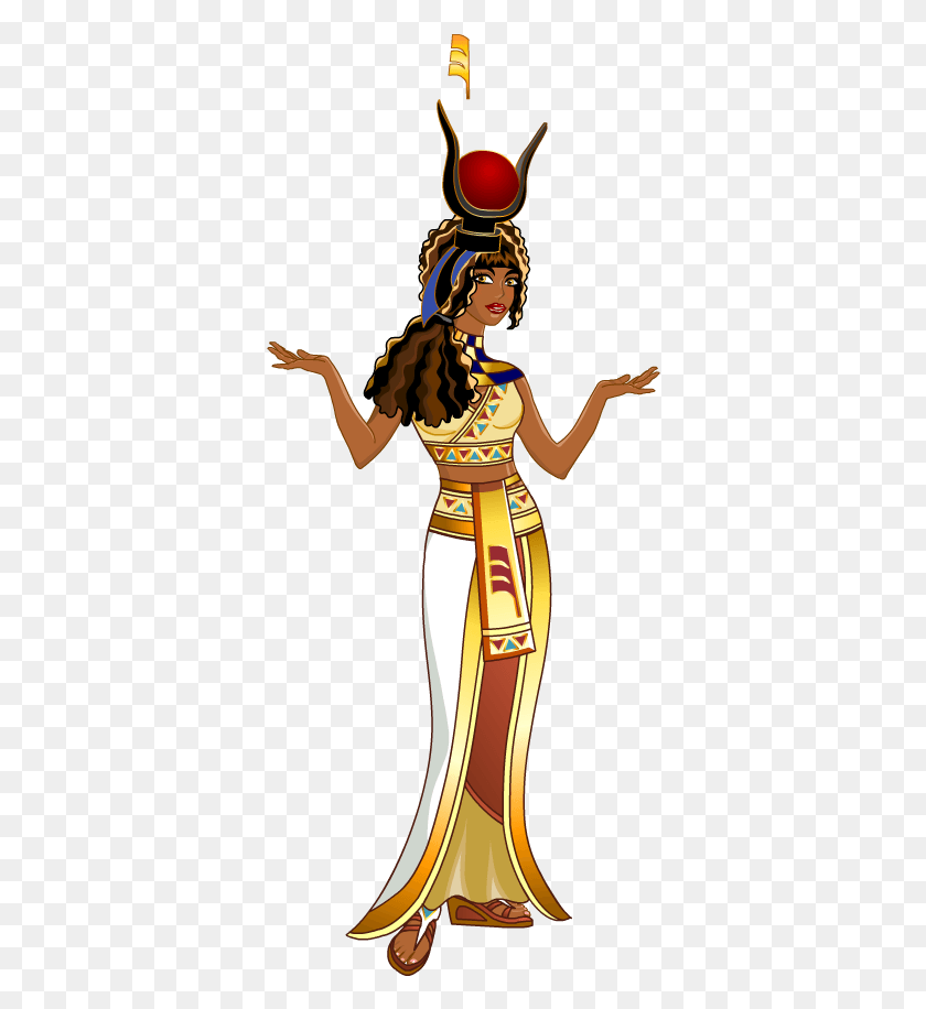 358x856 Egyptian Clipart Egyptian Princess Princess Of Egypt Cartoons, Dress, Clothing, Person HD PNG Download
