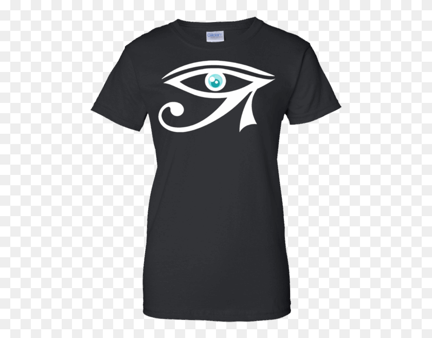 491x597 Egyptian Eye Of Horus T Shirt Eye Of Ra T Shirt, Clothing, Apparel, T-shirt HD PNG Download
