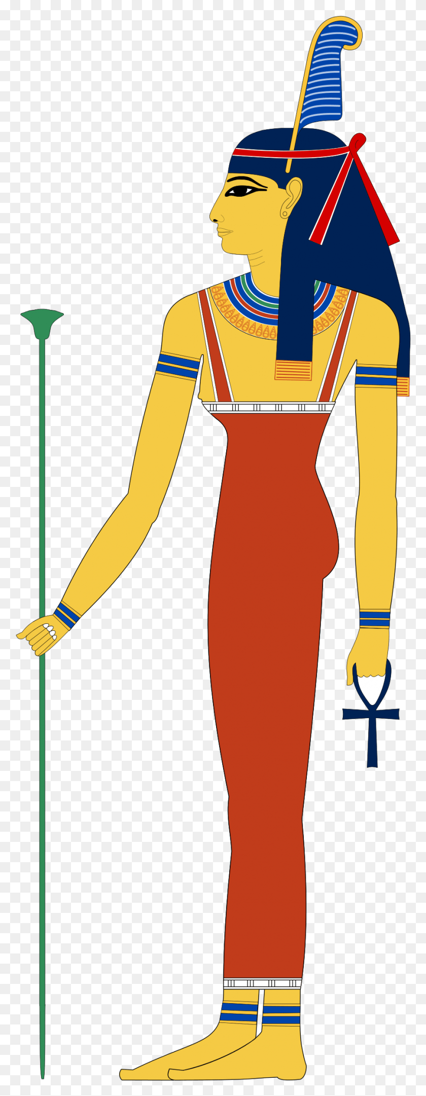 902x2430 Egyptian Goddess, Person, Human, Clothing HD PNG Download