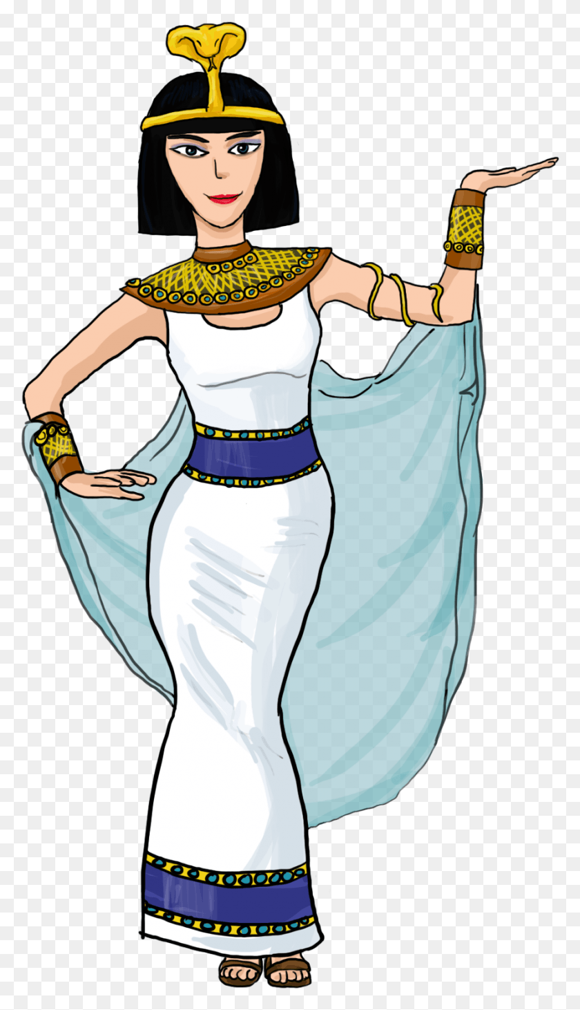 885x1590 Egyptian Queen Clipart Egyptian Priest Pharaoh Clipart Ancient Egypt, Clothing, Apparel, Person HD PNG Download