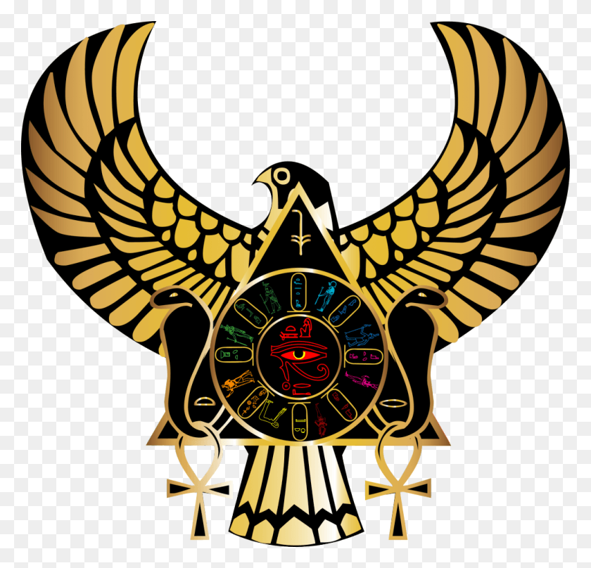 1024x983 Египетские Символы - Логотипы Колдовства Dream League Soccer 2019, Эмблема, Символ, Логотип Hd Png Скачать