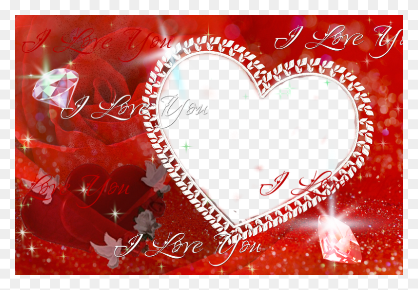 800x537 Ei Voc Pode Gostar Destes Post Tambm Valentine Photo Frames, Poster, Advertisement, Text HD PNG Download