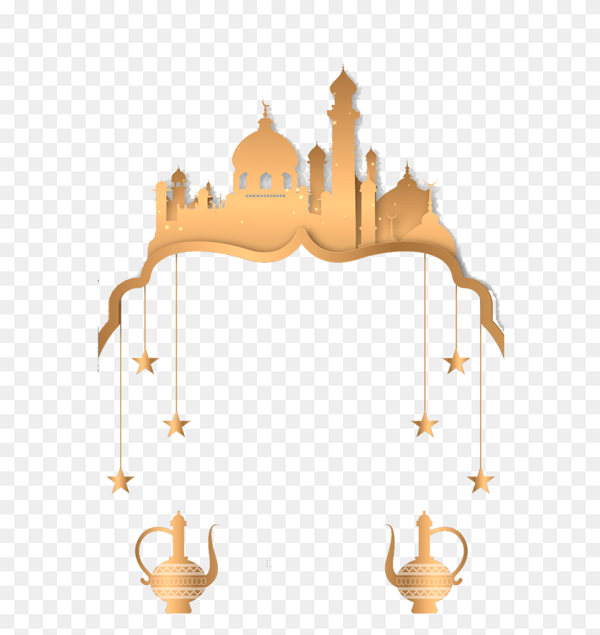 573x829 Eid Al Adha Arch, Cross, Symbol, Star Symbol HD PNG Download
