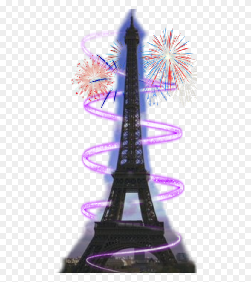 480x884 Eiffel Tower, Purple, Neon, Light HD PNG Download