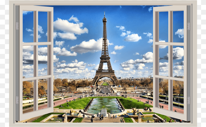 768x518 Eiffel Tower, City, Person, Architecture, Building Transparent PNG
