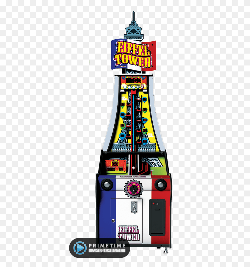 378x837 Eiffel Tower Redemption Arcade Game By Andamiro Gas, Arcade Game Machine, Gas Pump, Pump HD PNG Download