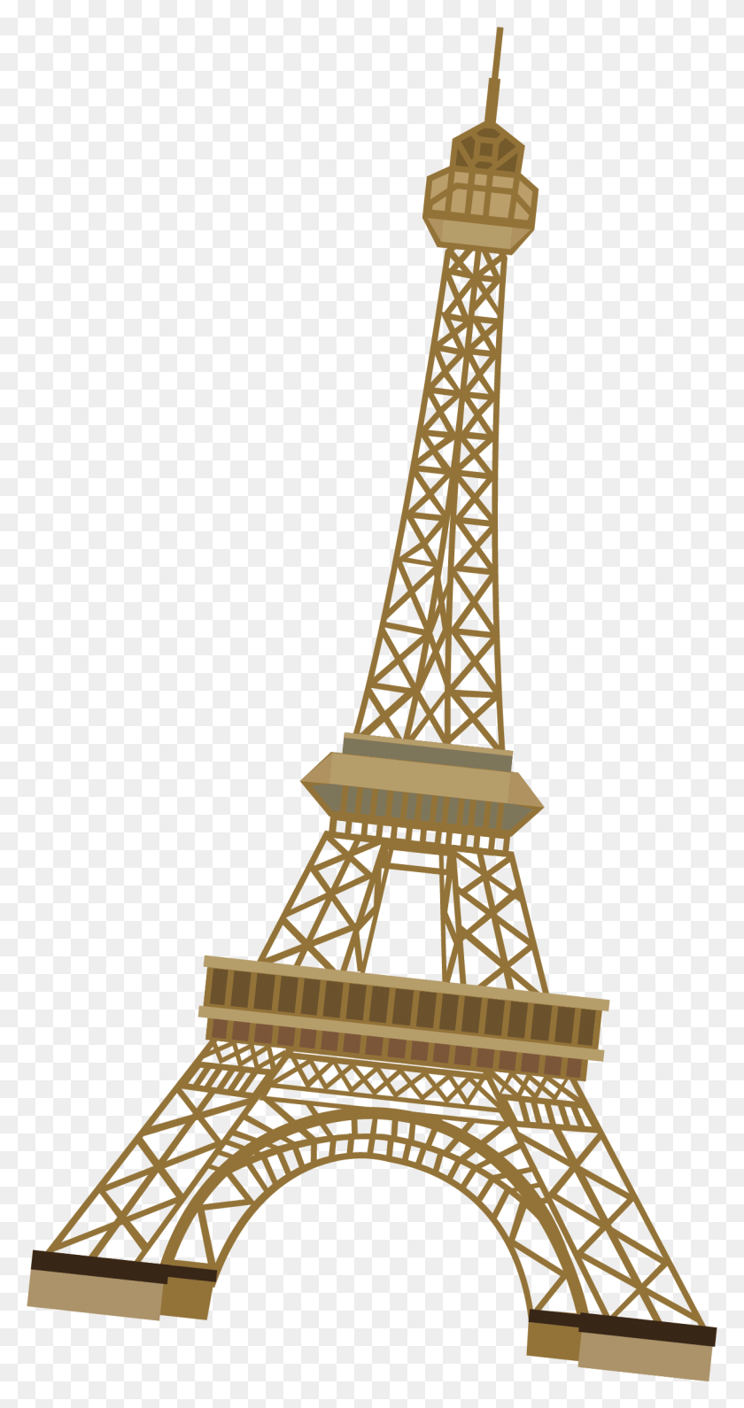1211x2376 Eiffel Tower Tower Encapsulated Postscript Structure Eiffel Tower, Construction Crane, Architecture, Building HD PNG Download