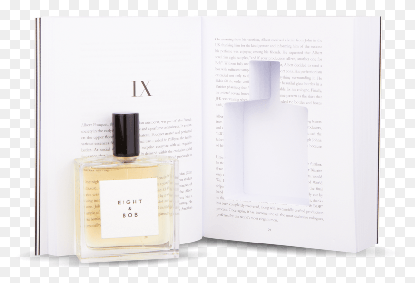 1187x781 Eight Amp Bob Open Book Perfume, Bottle, Cosmetics, Label Descargar Hd Png